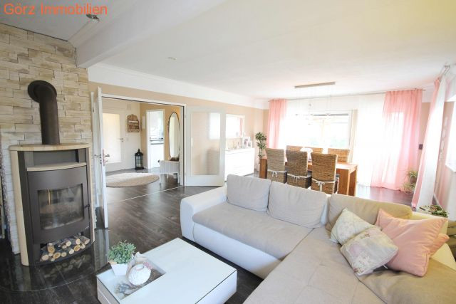 Wohnzimmer EG Einfamilienhaus Ellerau