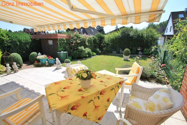 Der sonnige Garten ist pflegeleicht Doppelhaush�lfte Henstedt-Ulzburg