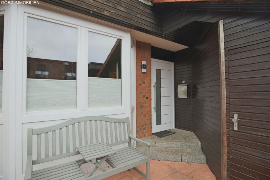 Ansicht Eingangsbereich Reihenhaus Norderstedt
