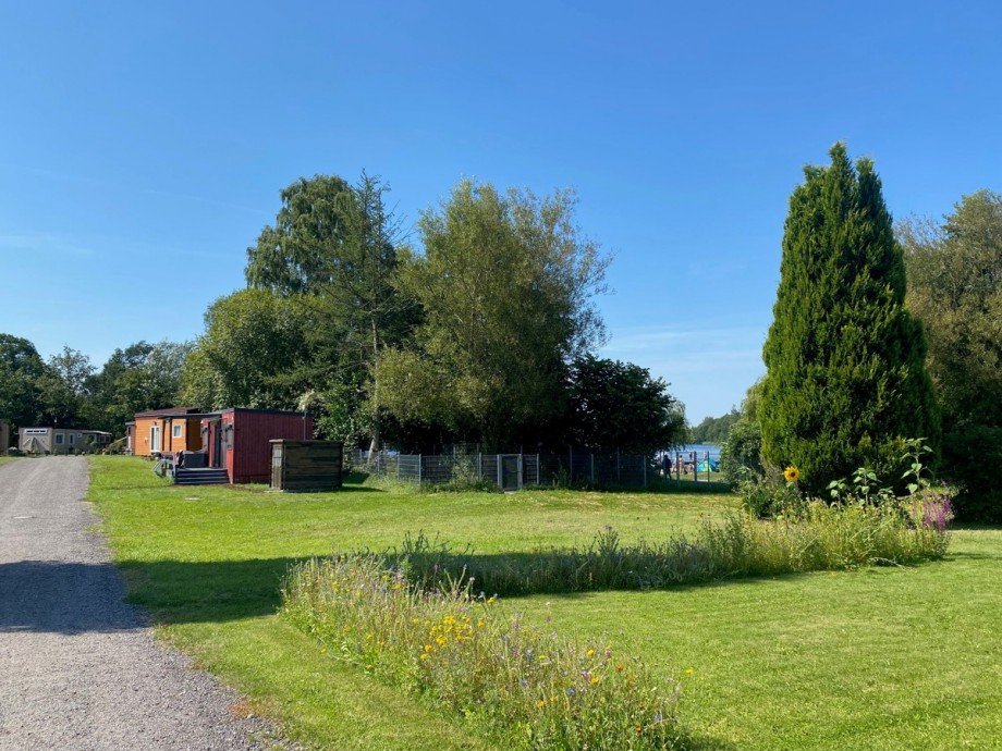 Weg zum Grundst�ck Haus Itzstedt
