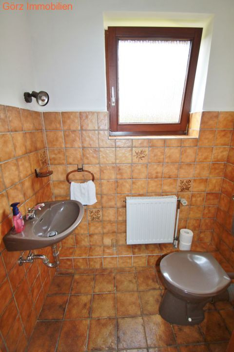 G�ste-WC im Erdgeschoss Einfamilienhaus Norderstedt