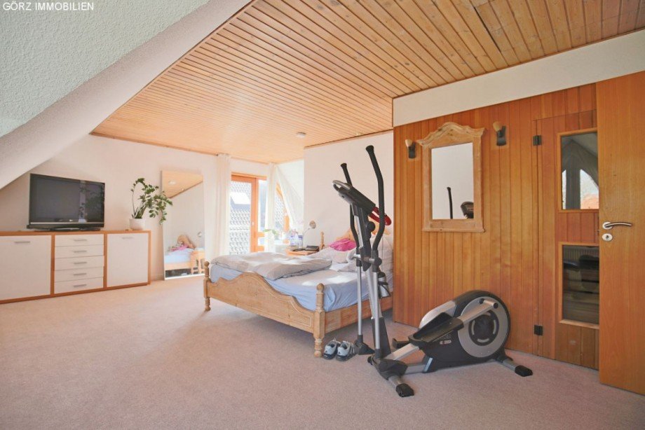 Schlafzimmer im Obergeschoss Einfamilienhaus Norderstedt