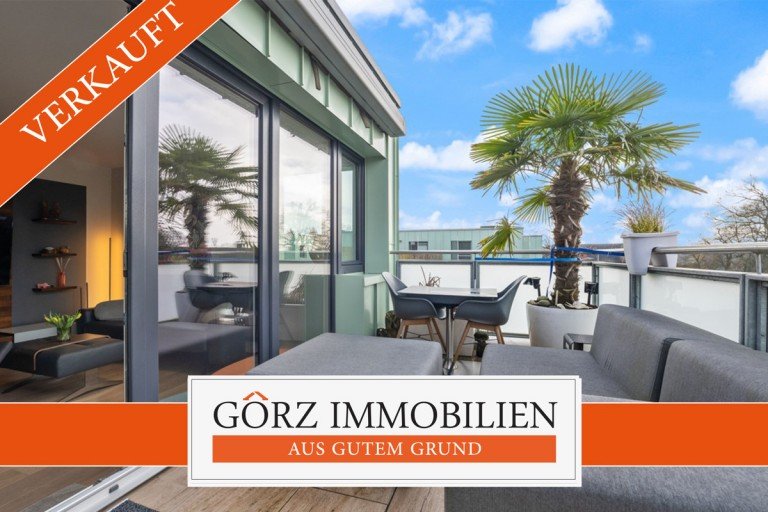  Norderstedt Penthousewohnung *VERKAUFT* Exklusive Endetage mit Lift, Tiefgarage und gro�em S�dwest Balkon - energieeffizient!