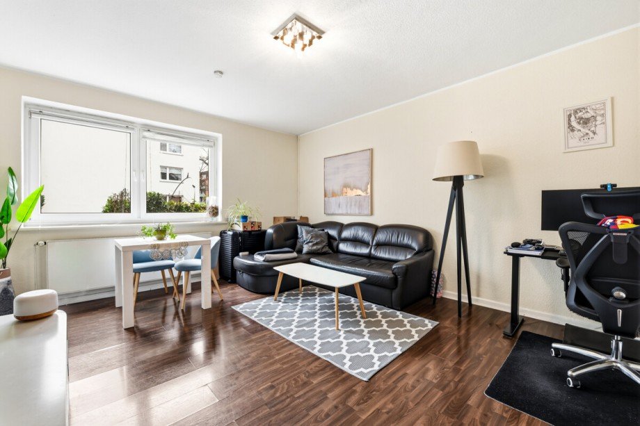 Wohnzimmer Erdgeschosswohnung Hamburg / Eilbek