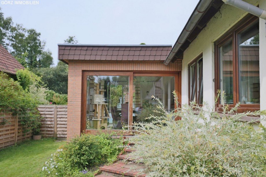 Aufgang Wintergarten Einfamilienhaus Barmstedt