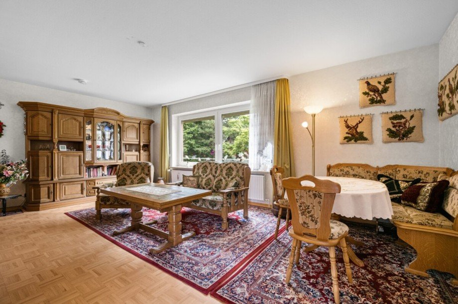 Wohnzimmer mit S�dausrichtung Etagenwohnung Quickborn