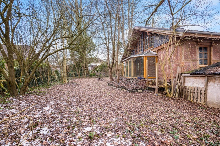 Grundst�ck hinten Einfamilienhaus Sieversh�tten