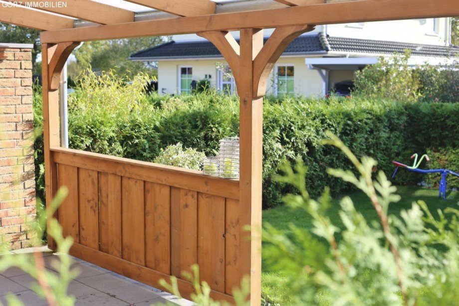 sch�ne Holzkonstruktion Doppelhaush�lfte Barmstedt