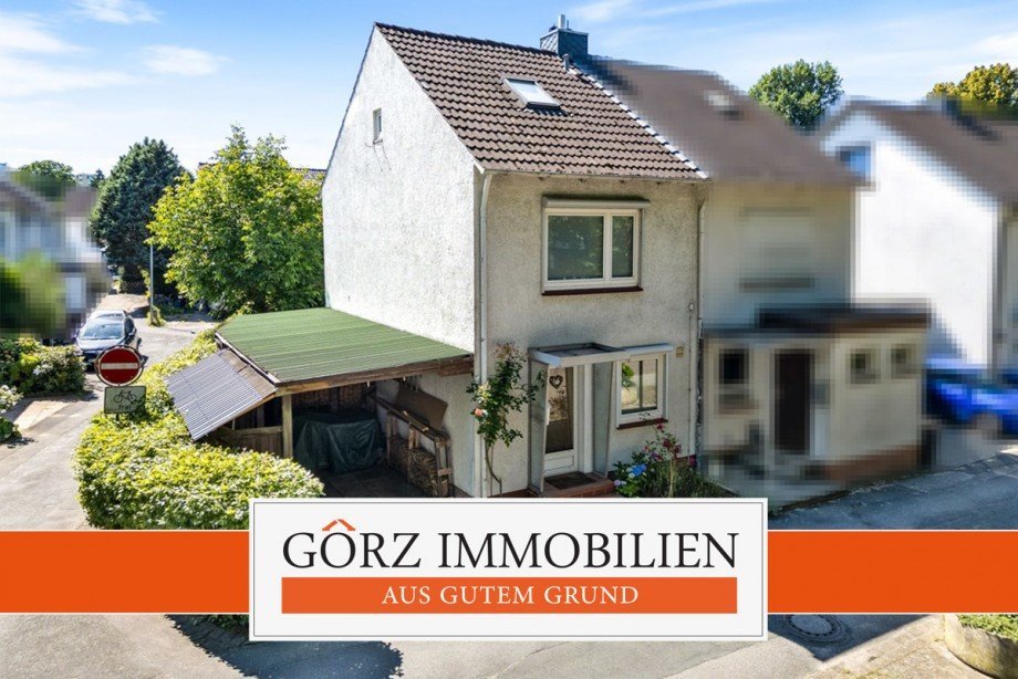 Hausansicht vorne Reihenendhaus Norderstedt
