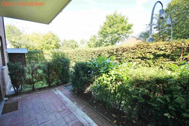 Terrasse im Gr�nen Terrassenwohnung Hamburg