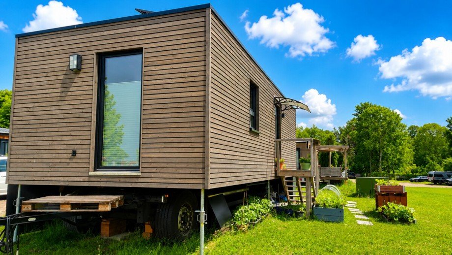 M�glichkeit f�r den Bau einer Terrasse Haus Itzstedt