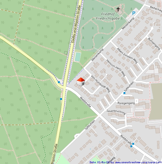 Lageplan Einfamilienhaus Norderstedt