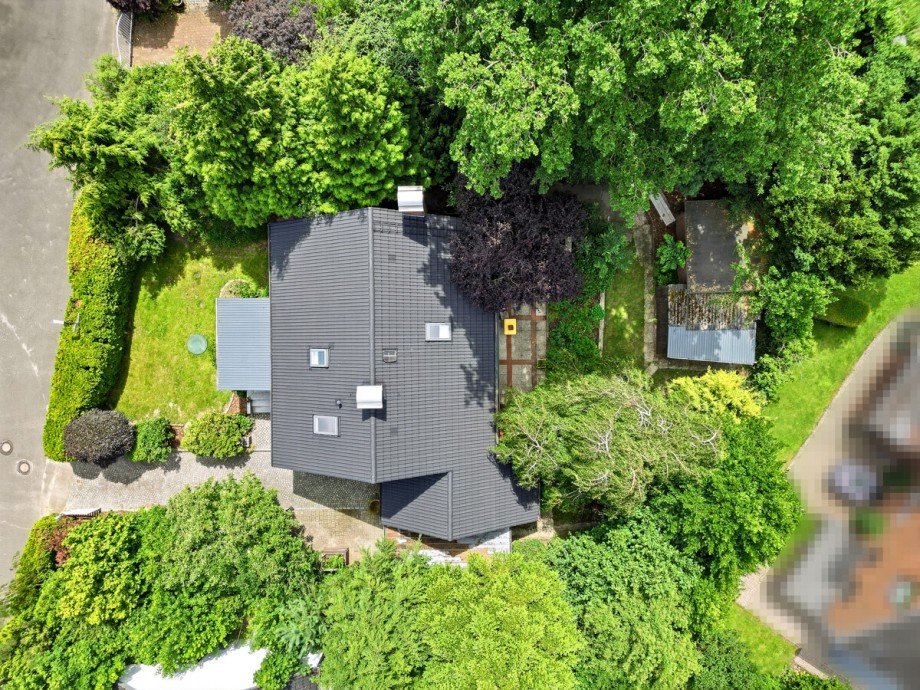 Drohnenfoto Einfamilienhaus Tangstedt-Wilstedt