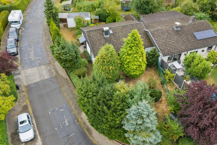 Drohnenfoto Bungalow Nahe