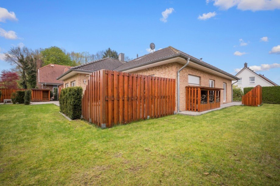 gepflegter Garten Einfamilienhaus Gro�enaspe