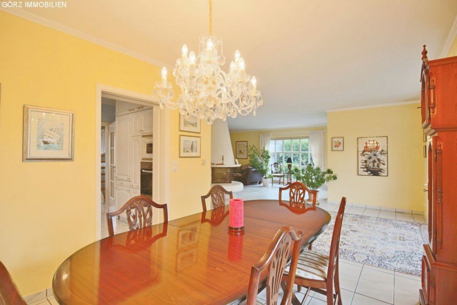 Blick in die K�che Einfamilienhaus Quickborn
