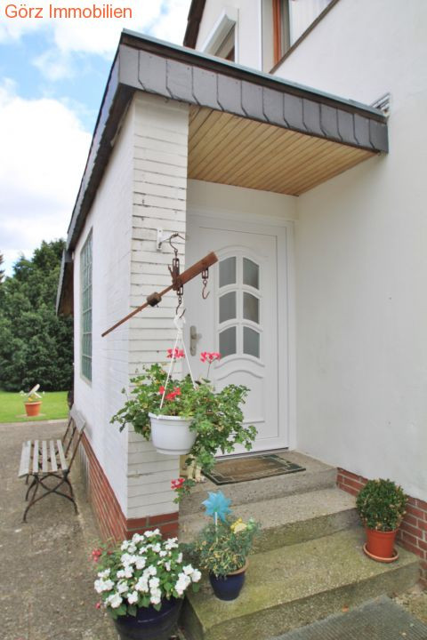 Der Hauseingang Doppelhaush�lfte Norderstedt