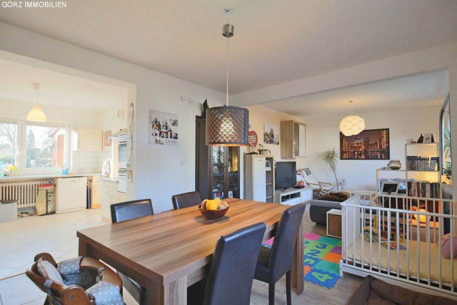 Blick zur offenen K�che Einfamilienhaus Brande-H�rnerkirchen