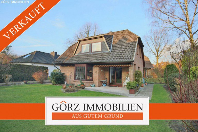  Norderstedt Einfamilienhaus *VERKAUFT* Gepflegtes Einfamilienhaus mit Garage und Vollkeller in sehr ruhiger Lage