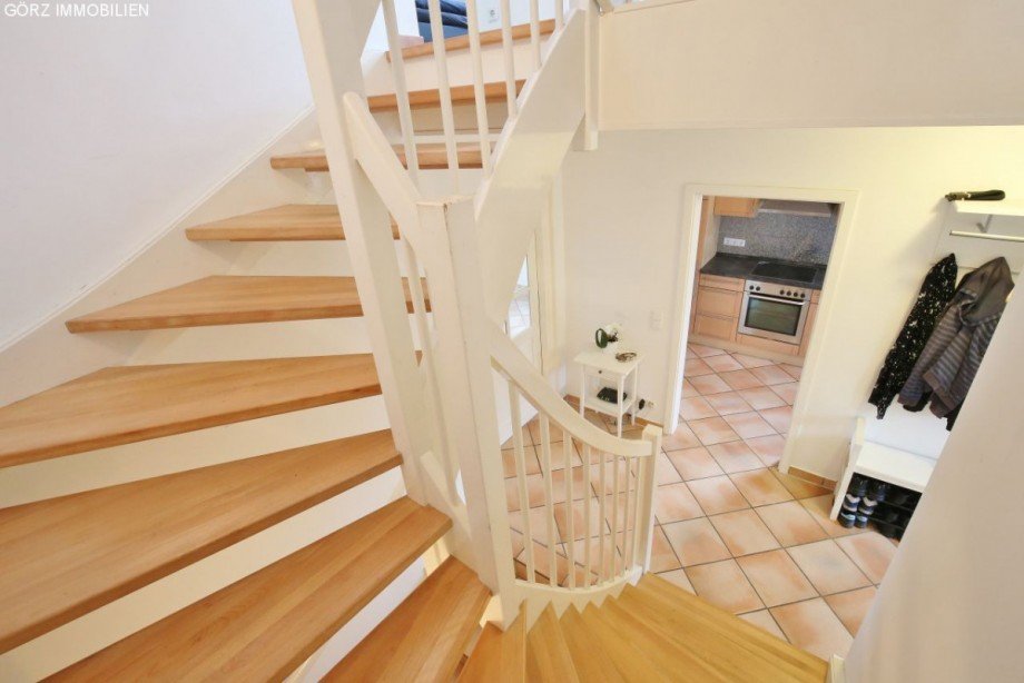 sch�ne Treppe Doppelhaush�lfte Quickborn-Heide