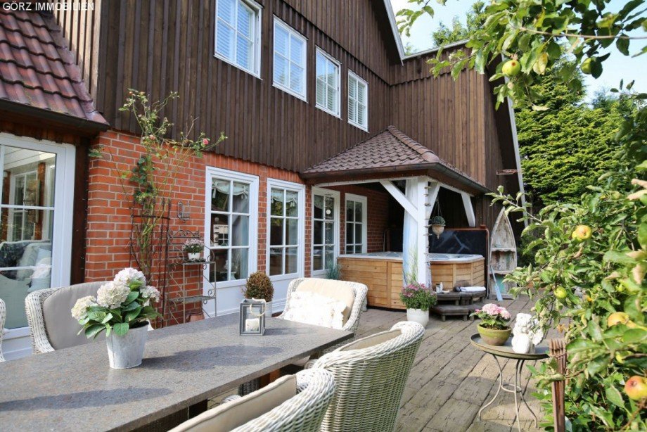 hinterer Bereich Einfamilienhaus Appen