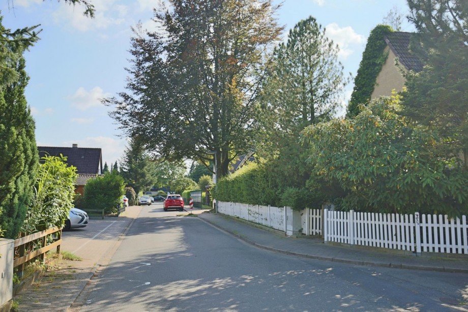 Gewachsene Umgebung Reihenendhaus Norderstedt