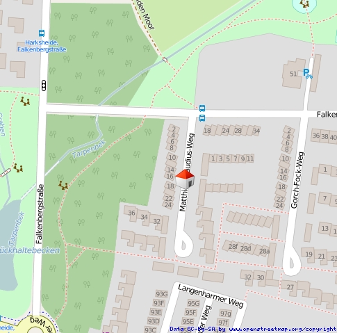 Lageplan Bungalow Norderstedt