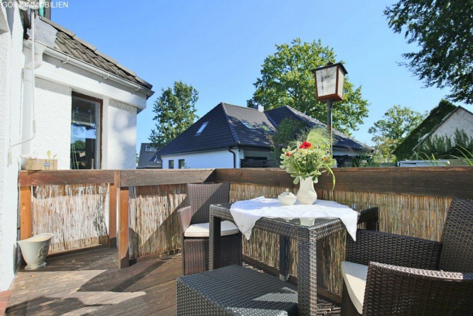 Der S�d-Balkon (vom Wohnzimmer betretbar) Einfamilienhaus Henstedt-Ulzburg