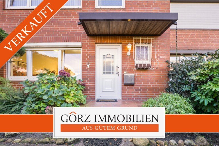  Norderstedt Reihenmittelhaus **VERKAUFT** - Lichtdurchflutet - sch�nes Townhouse in beliebter Lage von Norderstedt - mit S�dwestgarten und Garage