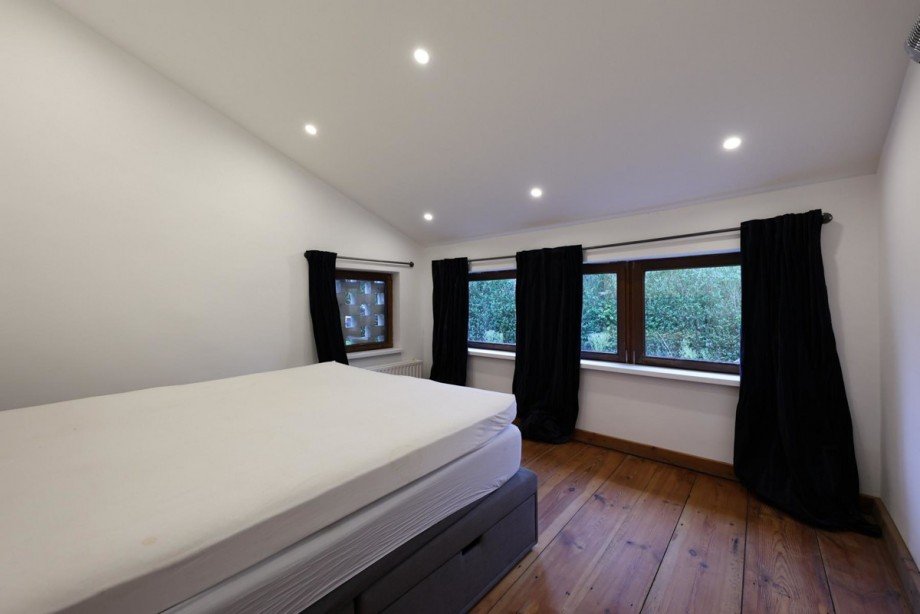 Schlafzimmer: Echtholzdielen Einfamilienhaus Quickborn