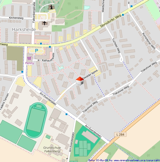 Lageplan Etagenwohnung Norderstedt
