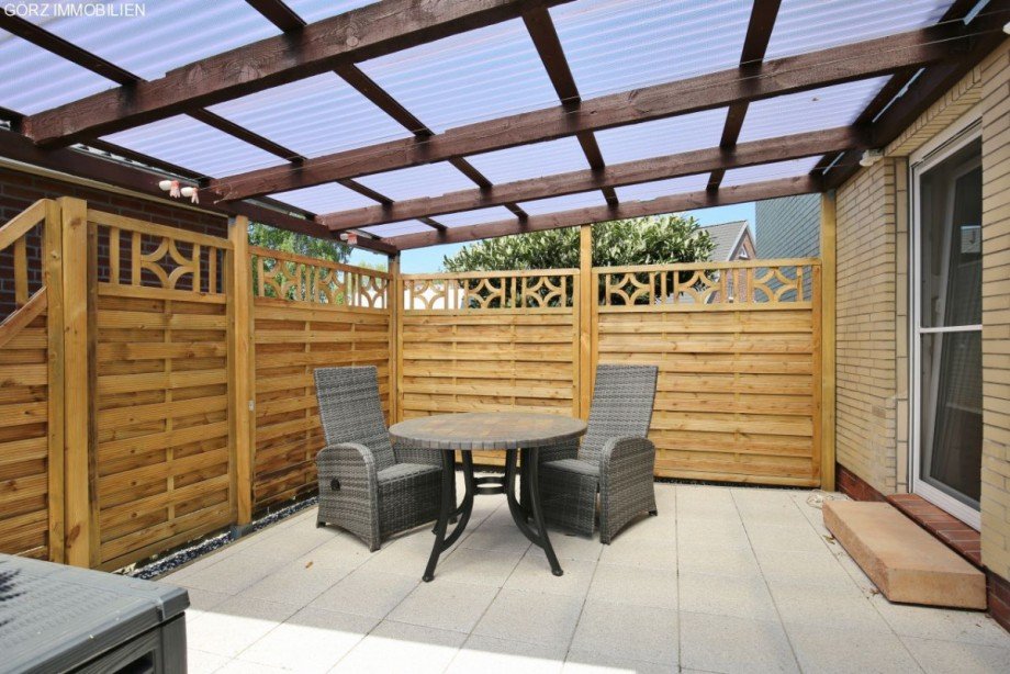 �berdachte Terrasse Haus Alveslohe