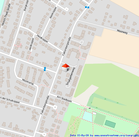 Lageplan Maisonettewohnung Norderstedt