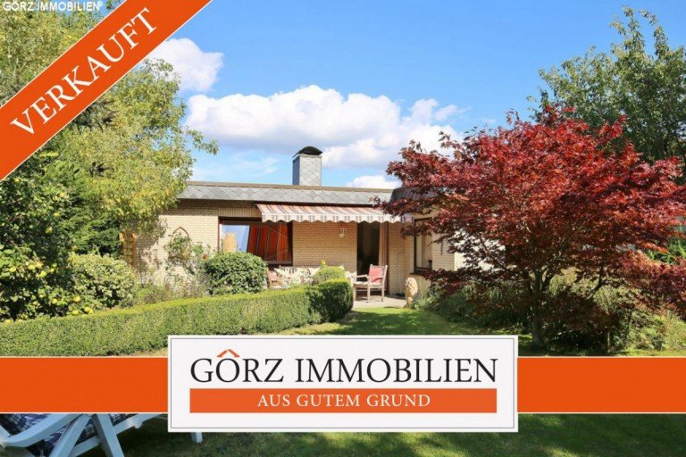  Appen Bungalow *VERKAUFT* - Sonniger Bungalow mit Kamin und M�glichkeit zur Aufstockung in ruhiger Lage