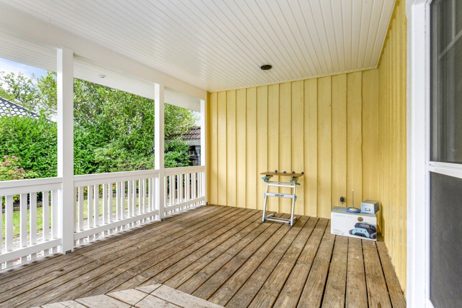 Terrasse �berdacht Einfamilienhaus Hartenholm
