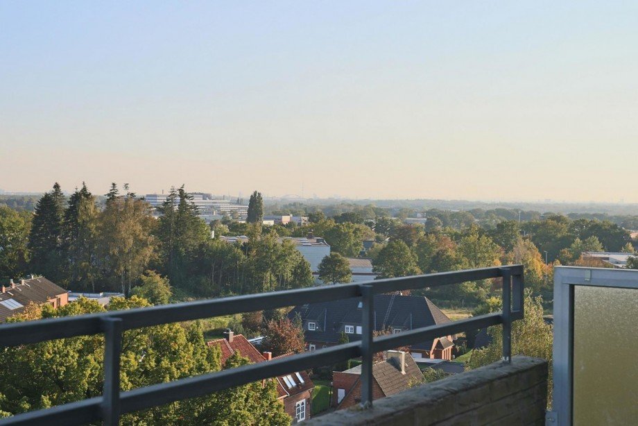 Weitblick bis Hamburg Etagenwohnung Norderstedt
