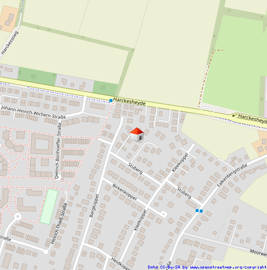 Lageplan Einfamilienhaus Norderstedt