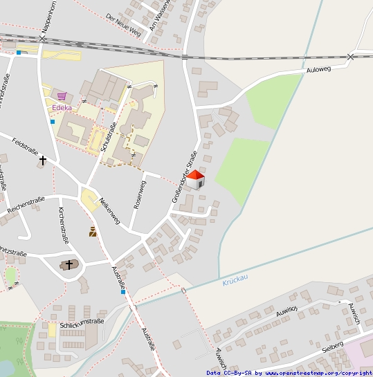Lageplan Etagenwohnung Barmstedt