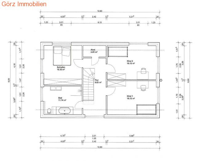 Obergeschoss Einfamilienhaus Schenefeld