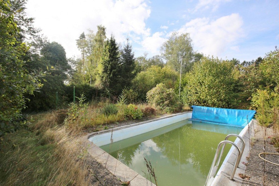 Garten mit Pool Einfamilienhaus Henstedt-Ulzburg