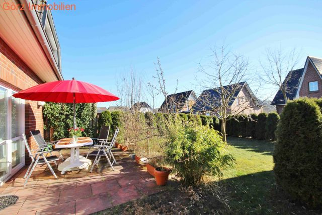 Die Terrasse und der Garten sind ein Traum Doppelhaush�lfte Bad Bramstedt