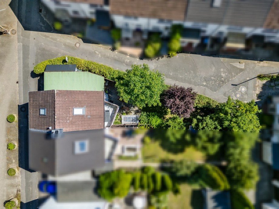 Luftaufnahme Reihenendhaus Norderstedt