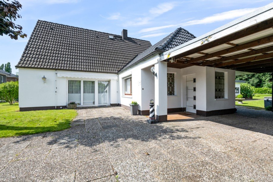 Erste Terrasse Einfamilienhaus Hamburg Horn
