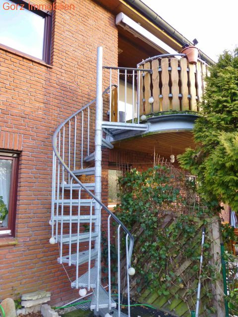 Treppe zum Balkon Doppelhaush�lfte Pinneberg
