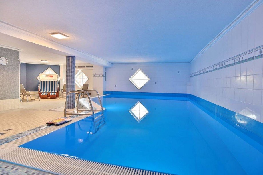 Schwimmbad im Haus Etagenwohnung Scharbeutz