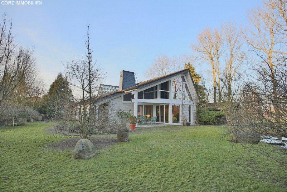 Idylle im Winter Einfamilienhaus Sieversh�tten