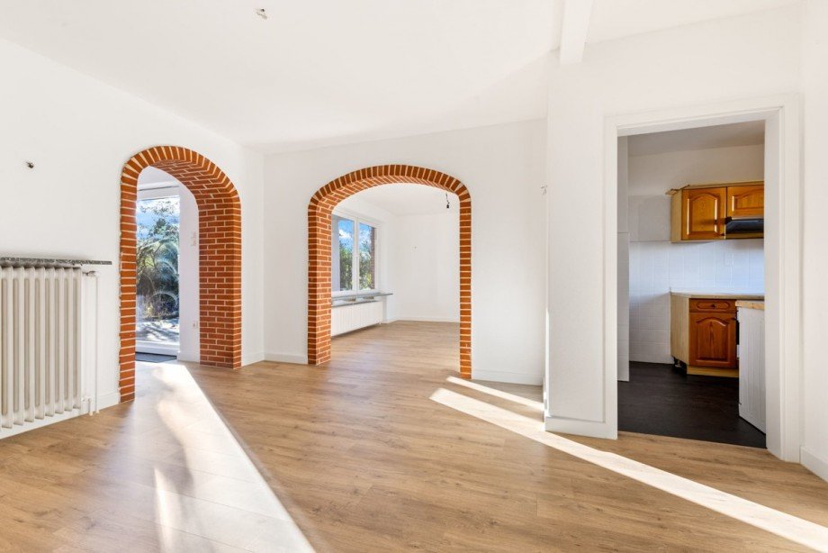 Diele - Blick zur K�che Erdgeschosswohnung Norderstedt / Glash�tte