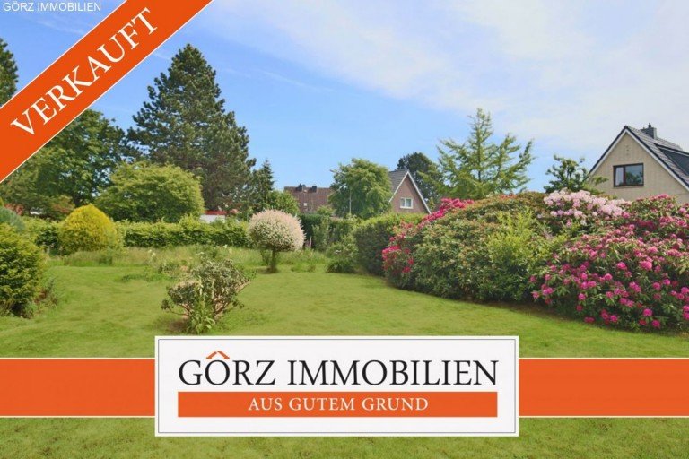 RB88547 Pinneberg Wohngrundst�ck *VERKAUFT* Gro�es und sonniges Baugrundst�ck in sehr guter Lage