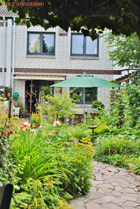 Der Garten ist romantisch angelegt! Reihenhaus Quickborn-Heide