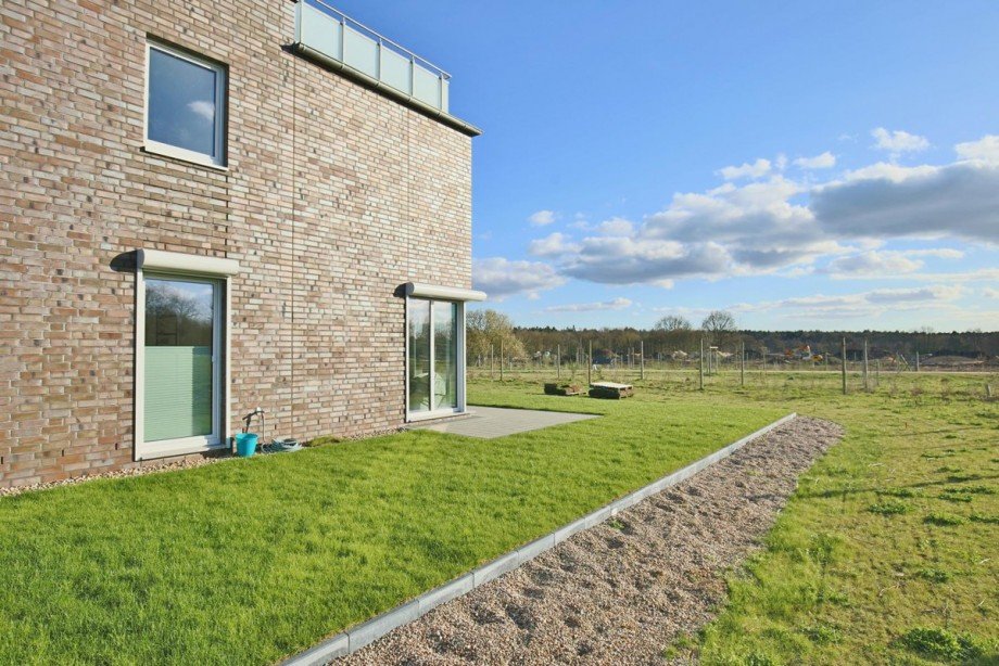 Seitenansicht Reihenendhaus Norderstedt
